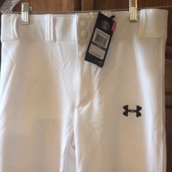 White under armor baseball pants - Picture 3 of 4
